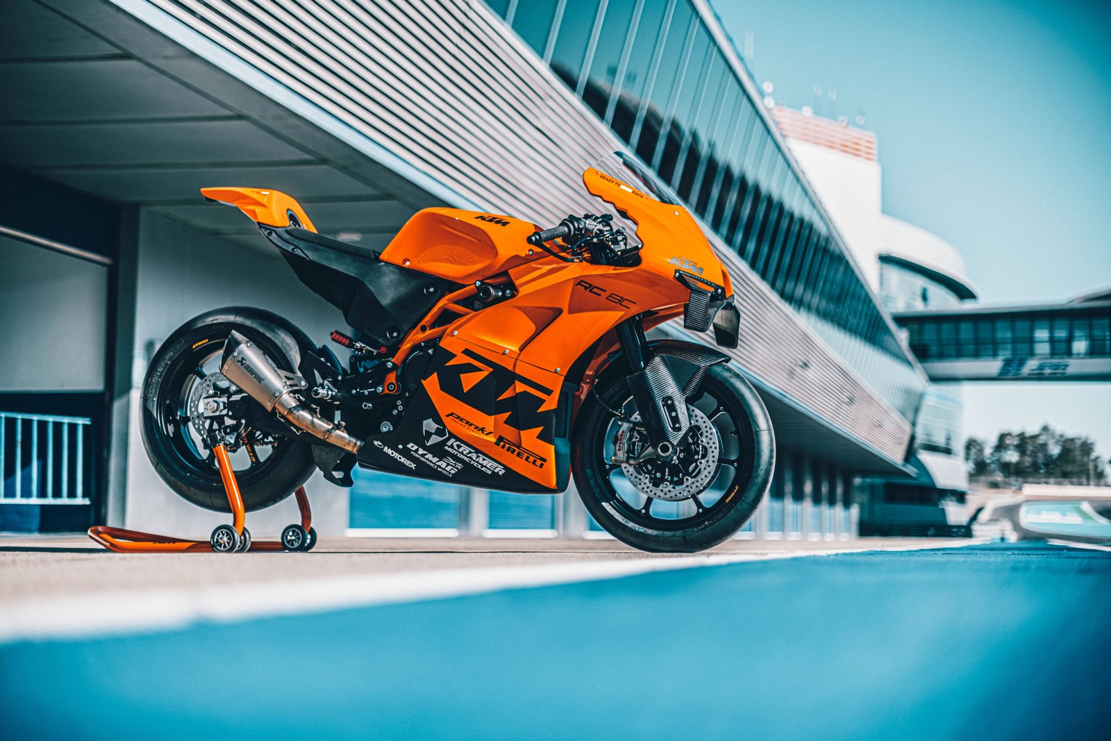 Скачать обои ktm rc 8c, 8k, спортивные мотоциклы, 2022, 5k