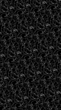 visual arts, black and white, design, grey, motif wallpaper