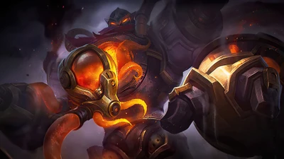 Atlas: Fiery Guardian of the Fuel Turbine in Mobile Legends