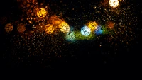 bokeh, light, lighting, night, darkness wallpaper