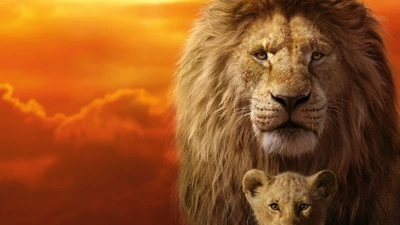 Mufasa y Simba: Un vínculo de fuerza y legado