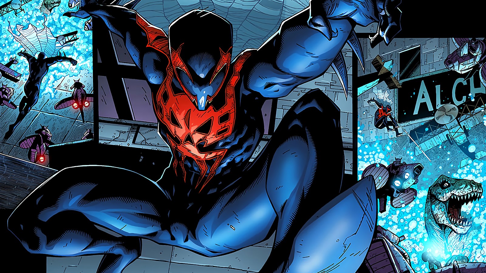 spider man 2099, marvel comics, comics Download Wallpaper