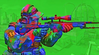 Vibrant Sniper Action in Counter-Strike: Global Offensive