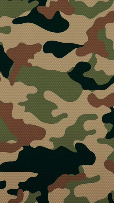 camuflaje, verde, soldado