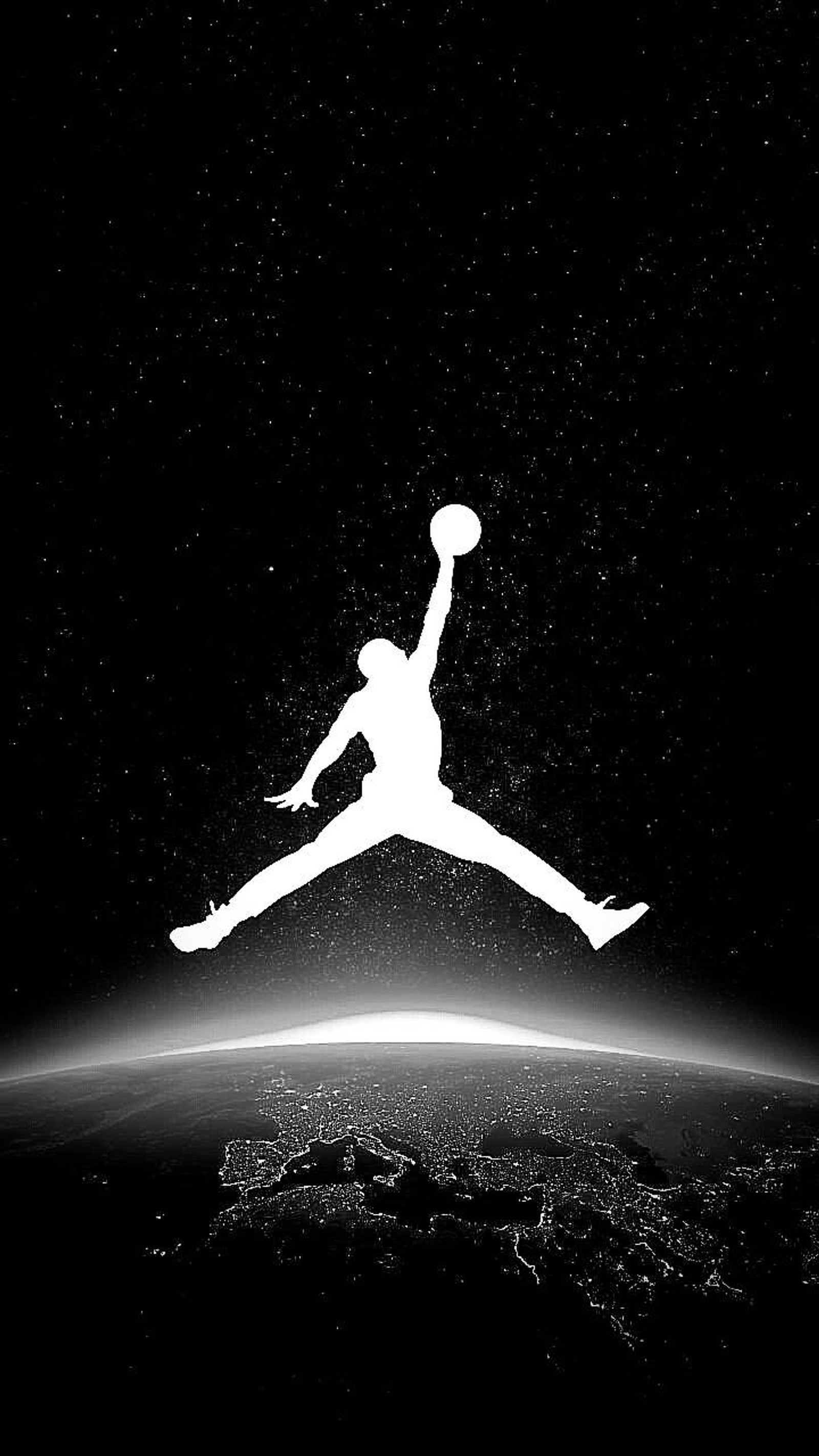 Arafed image of a man jumping in the air with a basketball ball (logo, basketball, shoes, attitude, remix)