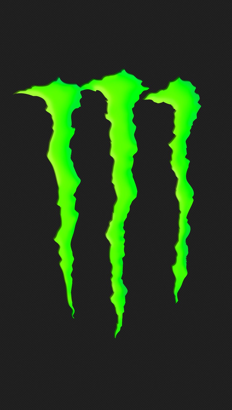 Близкий план логотипа monster energy на черном фоне (2015, энергия, герпсибеар, gerpsybear, монстр)