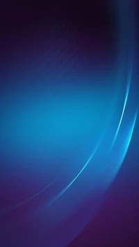 Abstract Blue and Purple Gradient with Smooth Curves