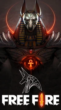 Anubis Wächter: Epische Kunst von Free Fire