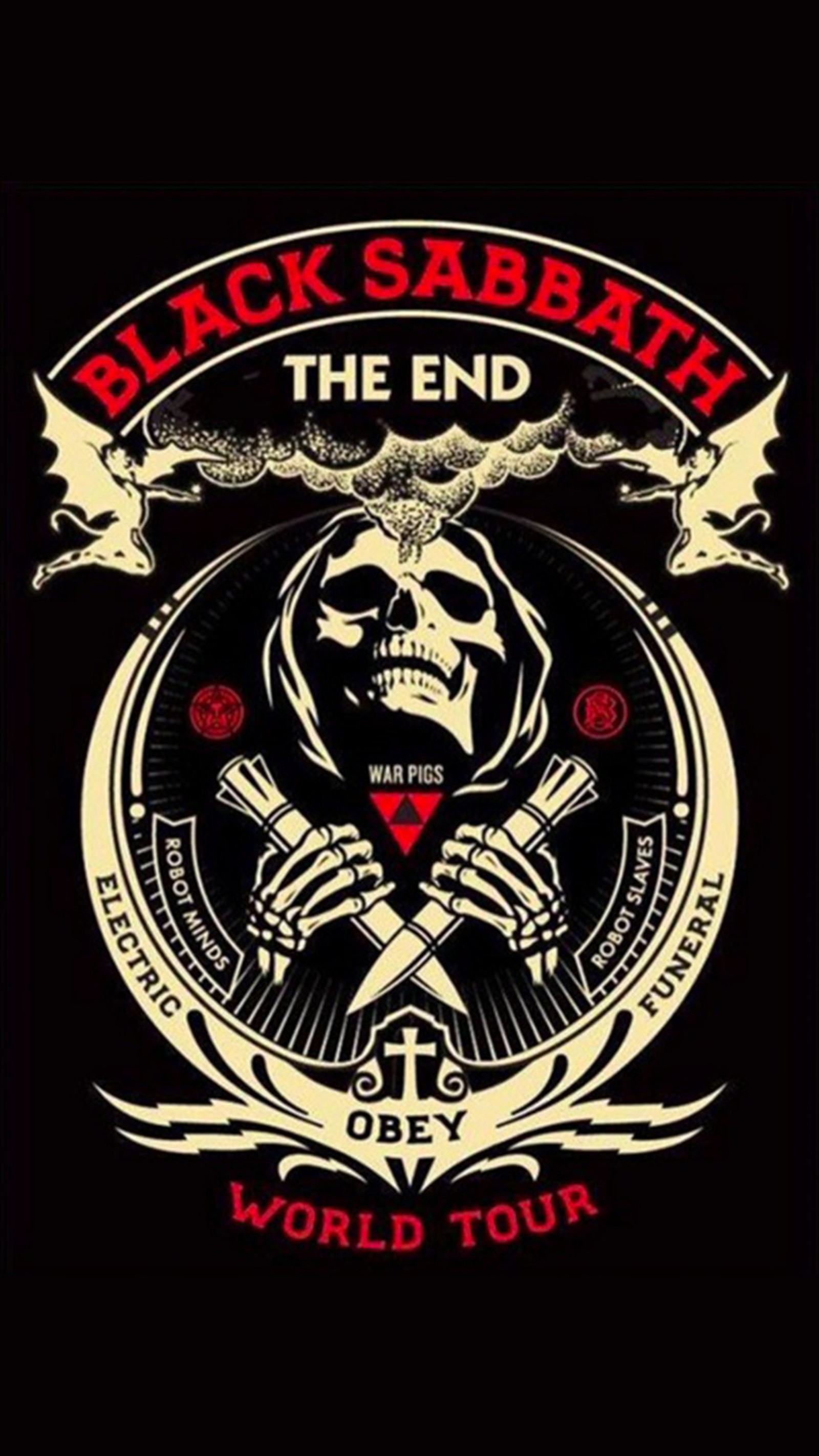 Black sabbath el final de la gira (black sabbath, el final, pesado, metal, roca)