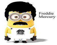 freddie mercury, minion, queen, singer wallpaper