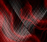 Dynamic Red and Black Abstract Texture Wallpaper