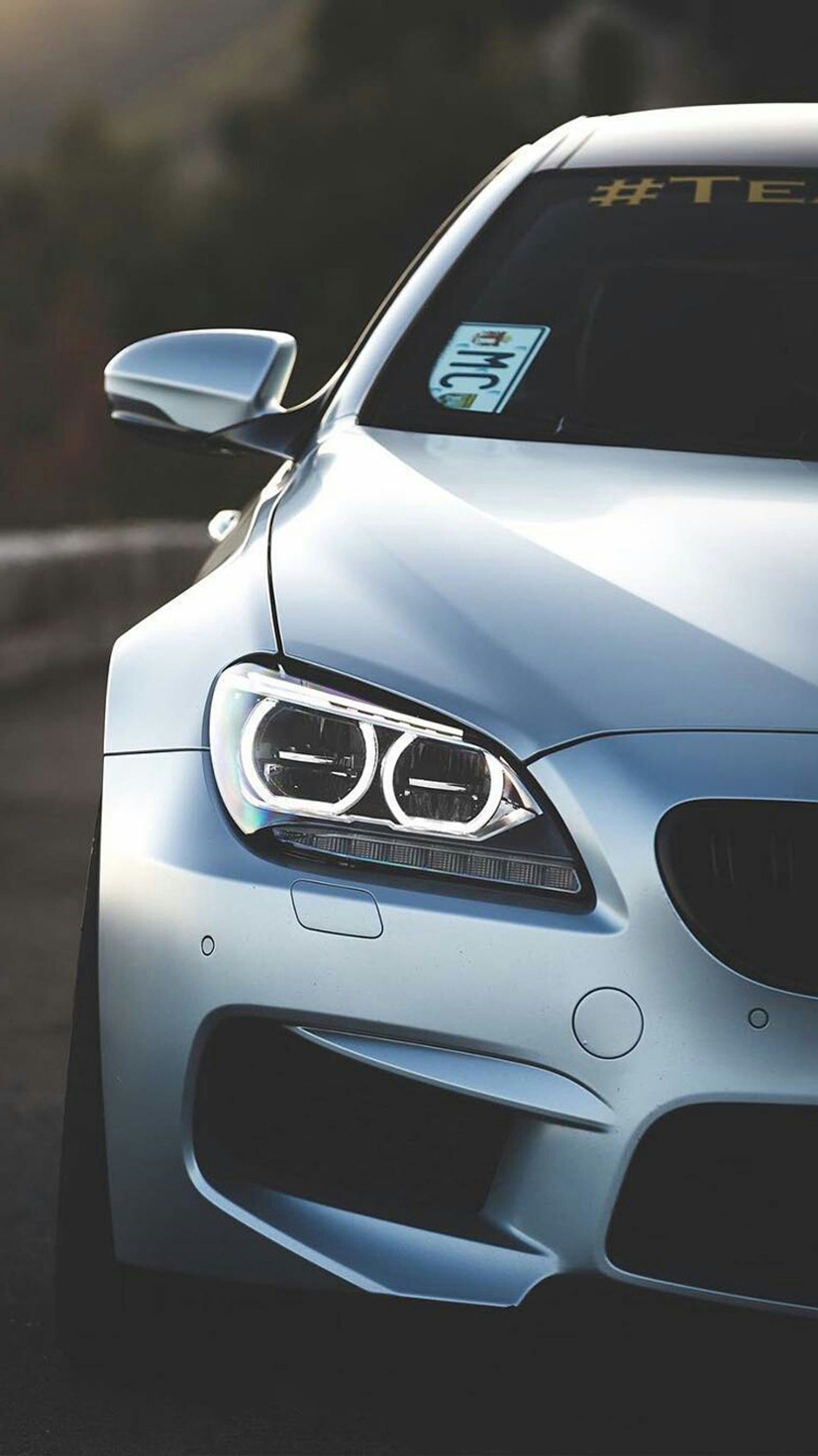 bmw, car, close up, front view, m power wallpaper