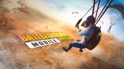 Battlegrounds Mobile India: Парапланеризм в действии