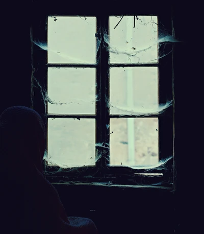 Solitude by the Window: A Reflection on Loneliness and Darkness