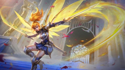 fanny, lichtgeboren, haut, mobile legends, bang bang