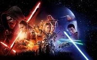 star wars the force awakens, luke skywalker, star wars the last jedi, star wars episode iv a new hope, star wars wallpaper