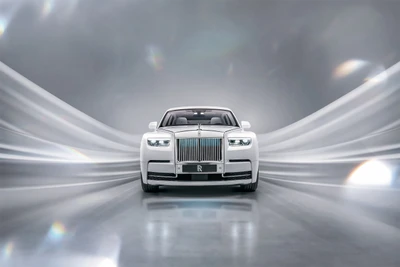 2022 Rolls Royce Phantom EWB : Une Vision Luxueuse en Blanc