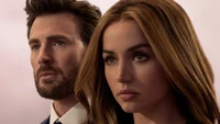 Intensiver Moment zwischen Chris Evans und Ana de Armas in 'Ghosted' (2023)