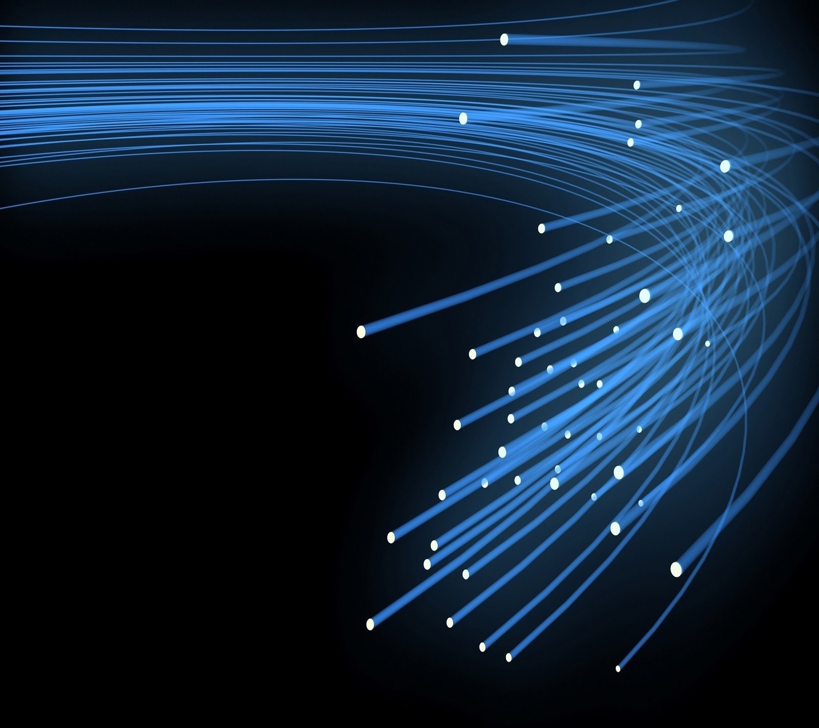 Um close em um fundo azul e branco com muitos fios (umidigi z pro, umidigi, espaço, azul elétrico, círculo)