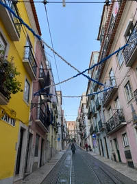 día, camino, pueblo, vecindario, infraestructura