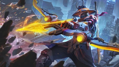 Yi Sun-Shin: Lone Destructor Skin in Mobile Legends