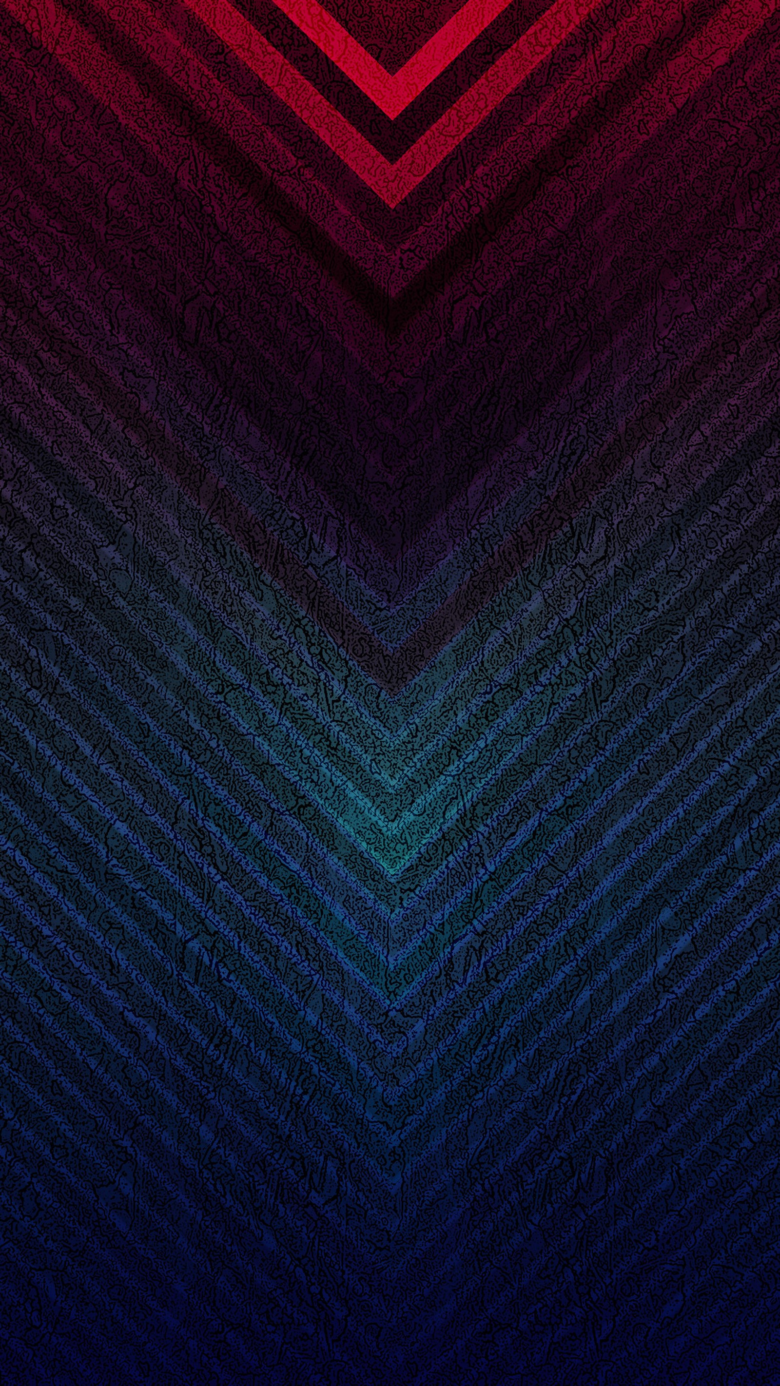 A close up of a red and blue striped wallpaper with a black background (abstract, blue, red, s7, s8)