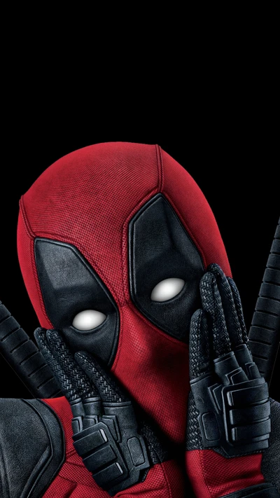 Deadpool: O Mercenário com Boca em uma Pose Ousada