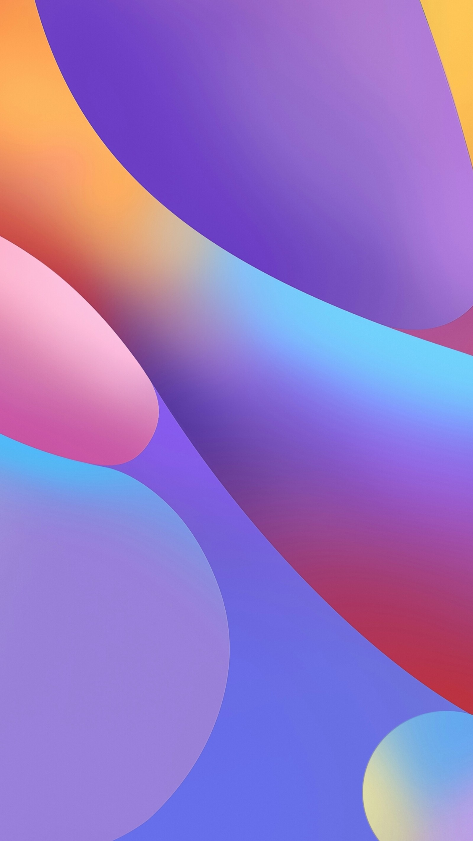 Un gros plan d'un fond abstrait coloré avec un design incurvé (abstrait, coloré, honor note 8, fonds décran par défaut)