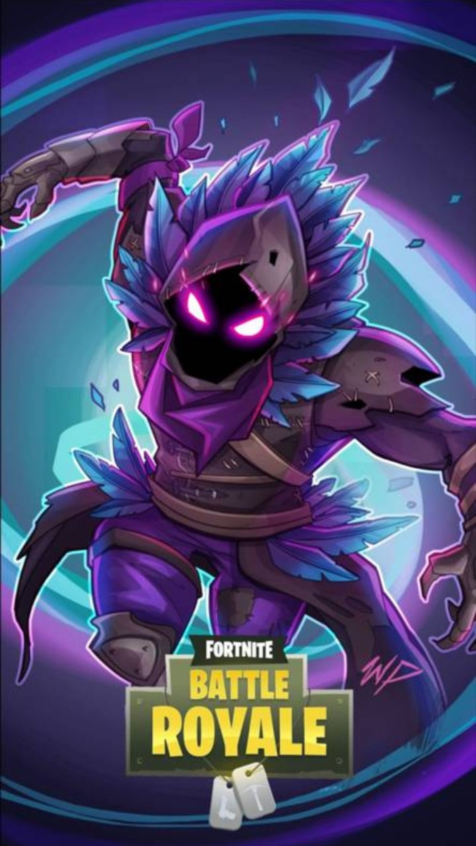 Baixar papel de parede fortnite raven, skin de fortnite, fortnite skin, corvo, battle royale