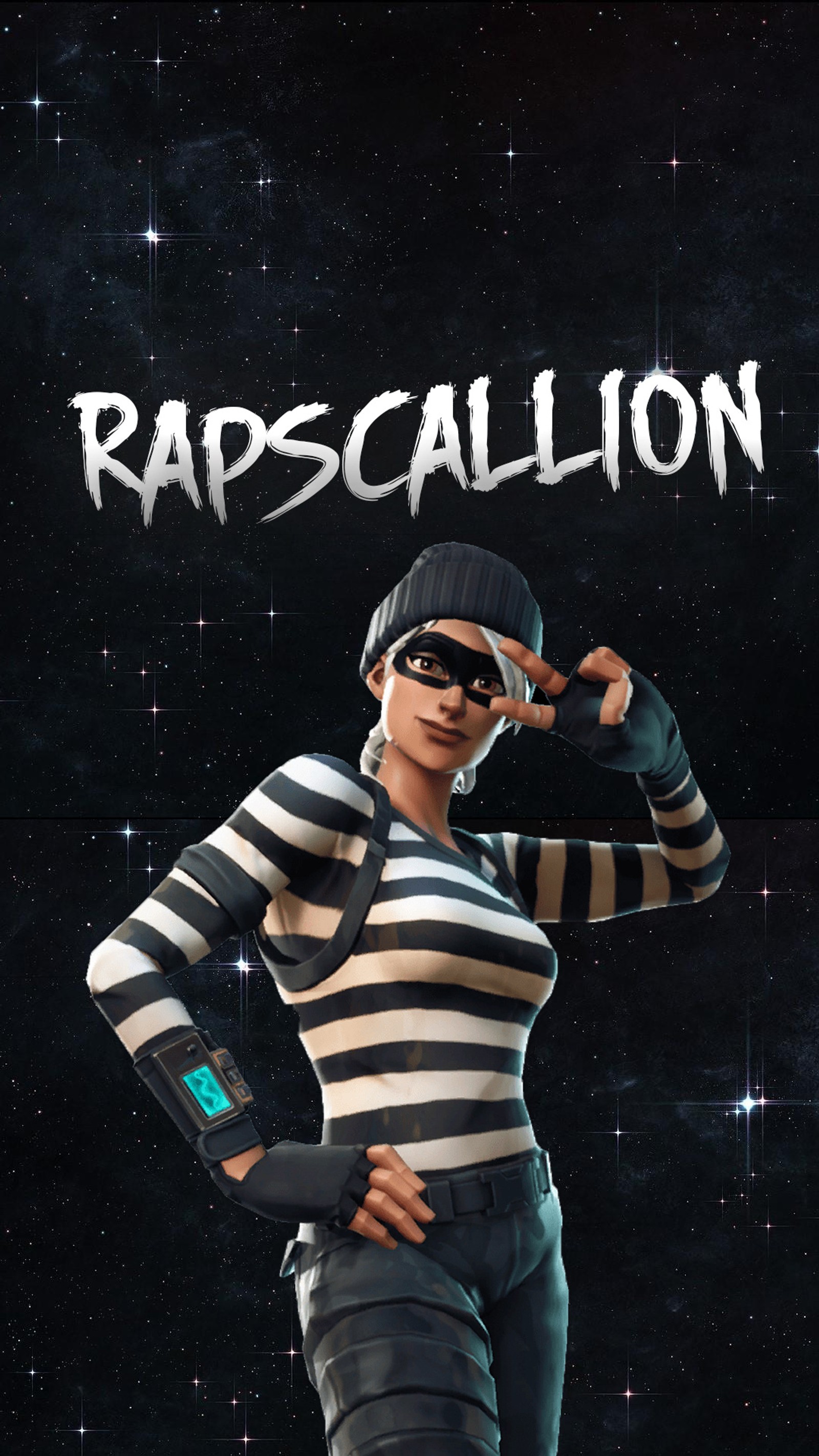 Arabisches bild einer frau in einem gestreiften hemd und sonnenbrille (fortnite, battle royale, schlacht, royale, rapscallion)