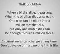 cool, karma, new, nice, quote