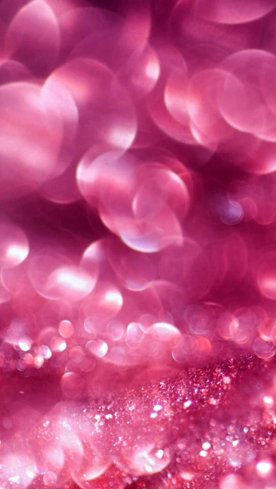 abstract, bubbles, girly, pink