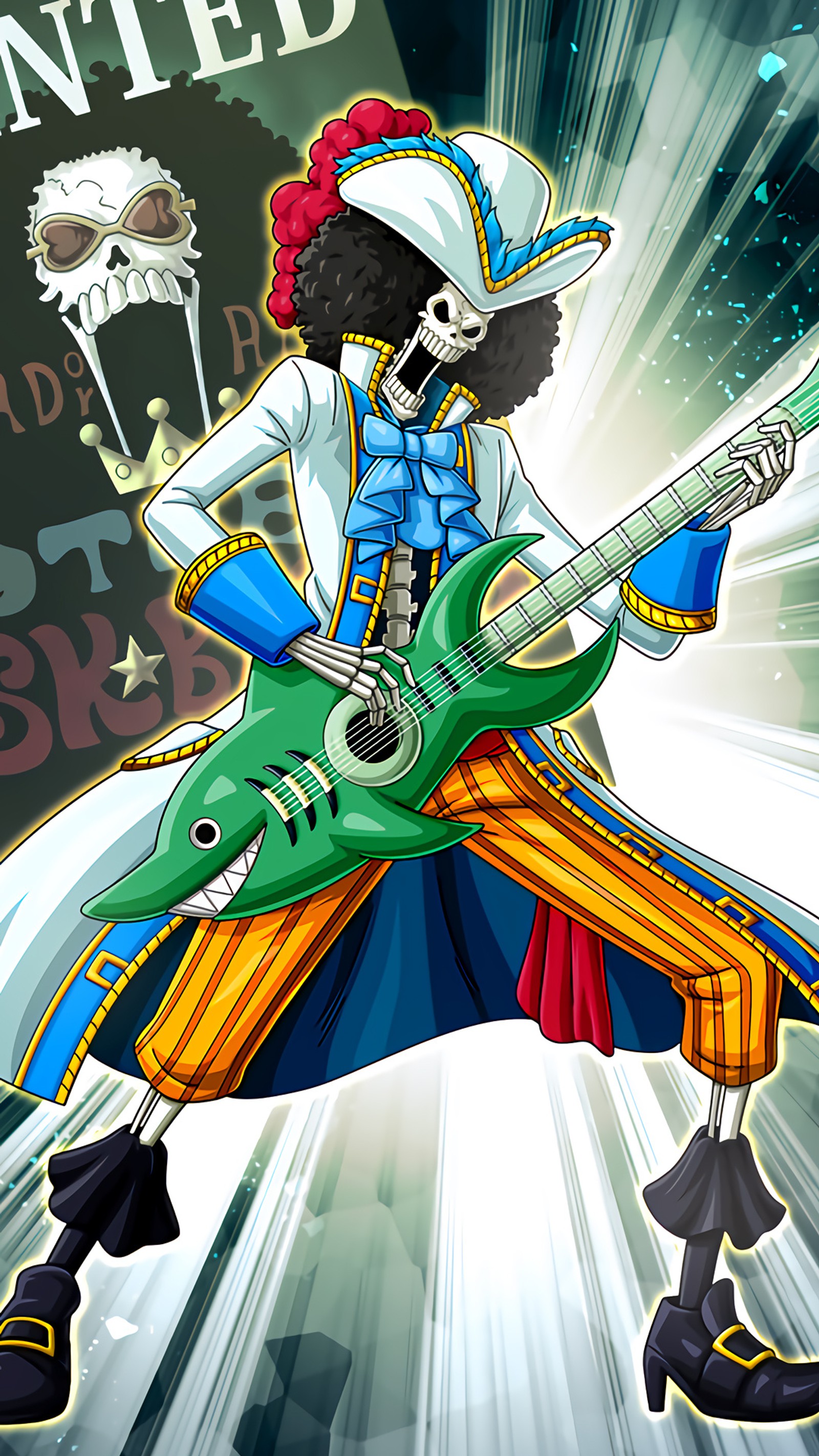 brook, one piece Download Wallpaper