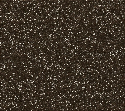 Black surface with scattered white dots, creating a textured pattern.