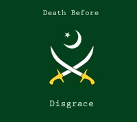 Logo de l'armée pakistanaise : Mort avant la disgrâce