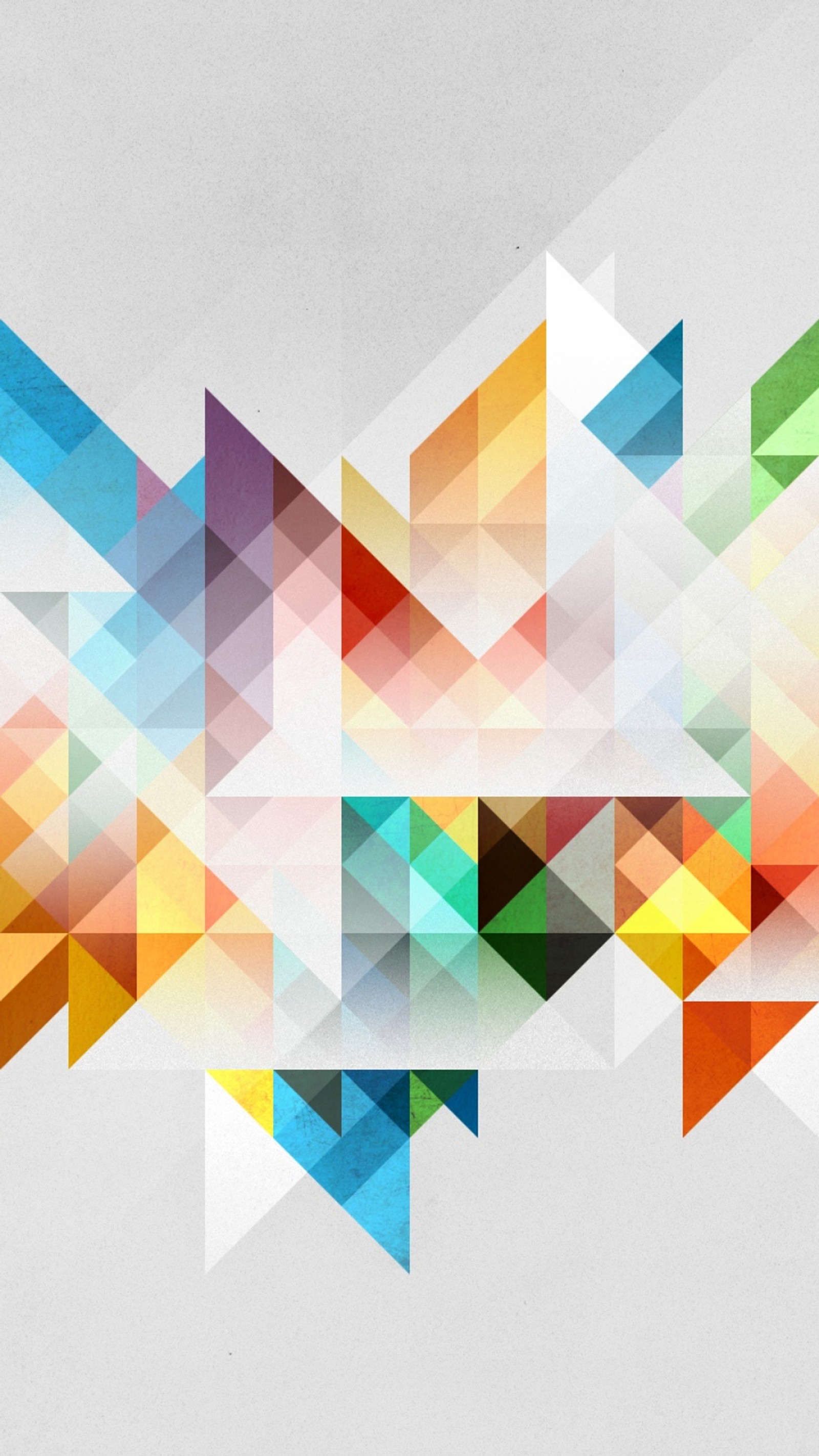 Abstract geometric background with colorful triangles and lines (3d image, abstract, beautiful, pattern)