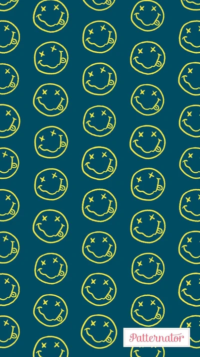 Nirvana Smiley Face Pattern