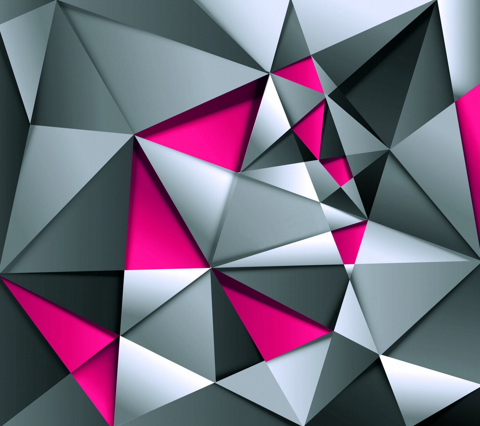 A close up of a pink and grey abstract background with triangles (abstract, background, geometric, shape)