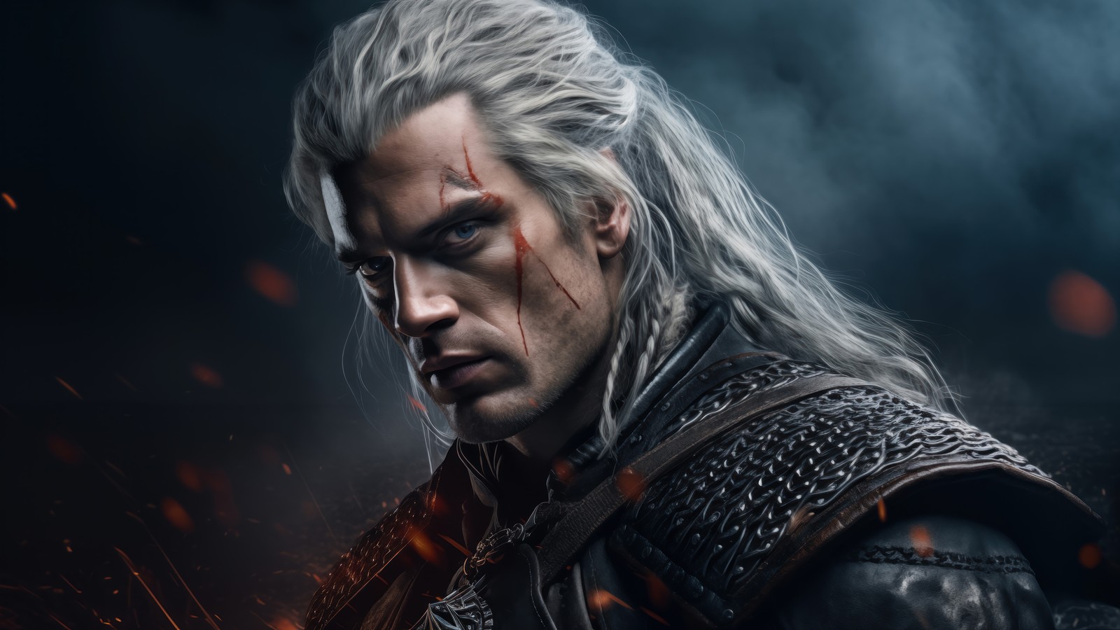 Король ведьм в мире ведьм (геральт из ривии, geralt of rivia, ведьмак, the witcher, фэнтези)