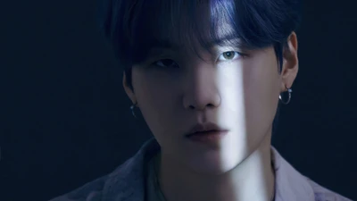 Min Yoongi: A Moment in Shadows