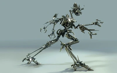 Dynamic Metal Robot Inspired by Nature's Branches