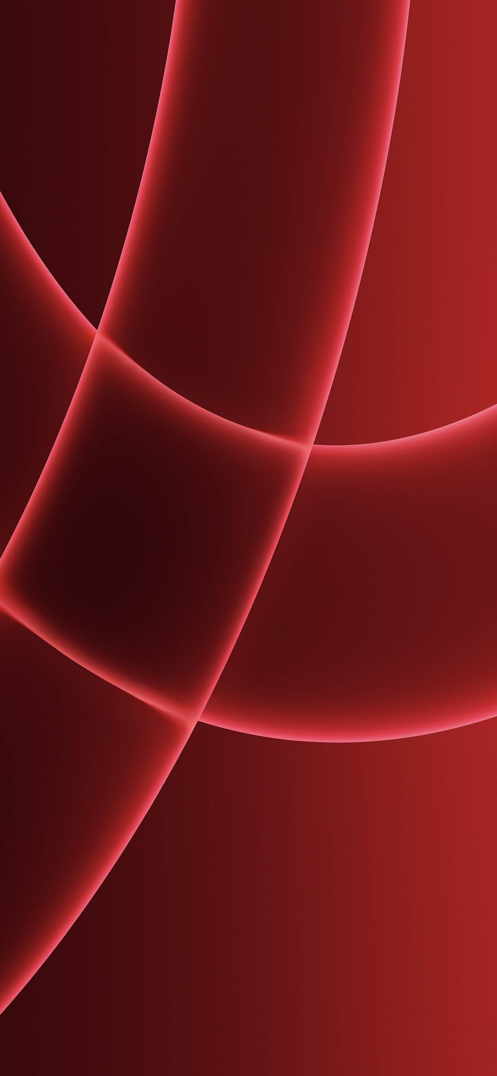 A close up of a red background with a curved design (orange, colorfulness, pink, art, magenta)