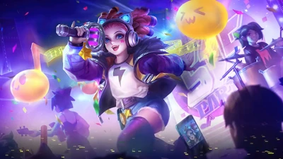 lylia, estrela futura, pele, mobile legends, bang bang