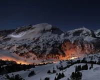 miountains, snow