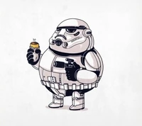 clon, diseño, ilustración, star wars