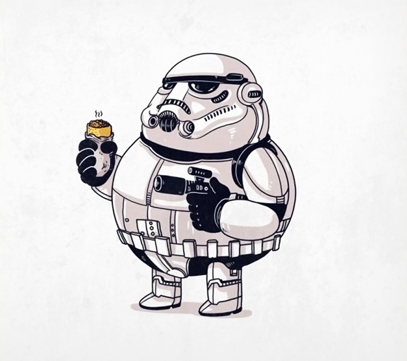 Baixar papel de parede clone, design, ilustração, star wars