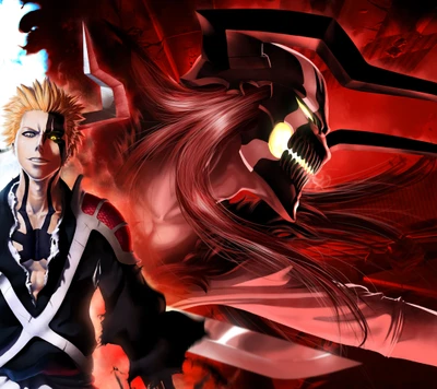 A transformação de Ichigo: O Hollow dentro e o poder de Zangetsu