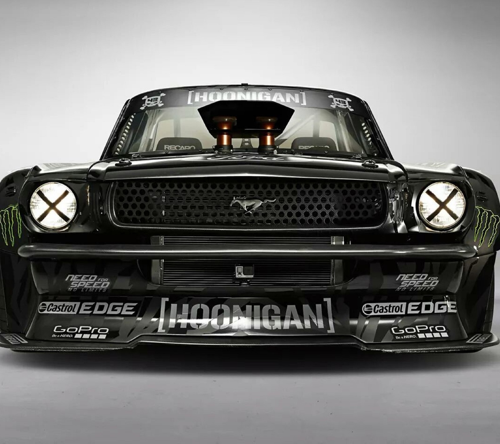 Téléchargez le fond d'écran ford mustang, gymkhana sept, hoonigan, ken block