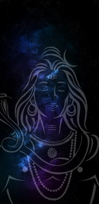 galaxy, om, shiva