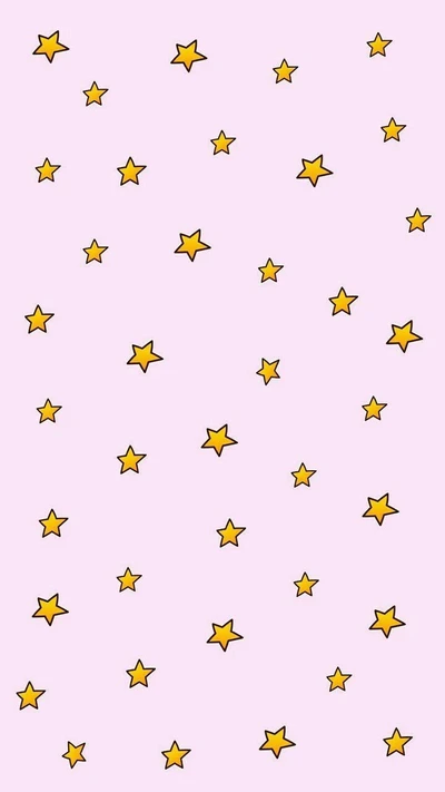 cielo, cute, estrella, noche, pink